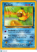 1999 Fossil Psyduck #53/62