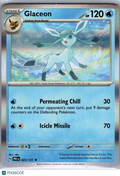 2025 Prismatic Evolutions Glaceon Holo Rare #25/131