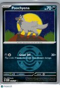 2026 Mega Evolution – Ascended Heroes Poochyena Reverse Holo #128/217