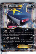 2015 Primal Clash Sharpedo EX Holo Rare #91/160