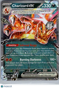 Scarlet & Violet Charizard EX Holo Black Star Promo #SVP EN 196