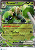 2023 Scarlet & Violet Spidops EX Holo Double Rare RR #19/198