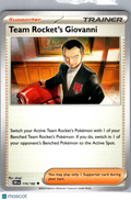 2025 Destined Rivals Team Rocket's Giovanni Uncommon #174/182