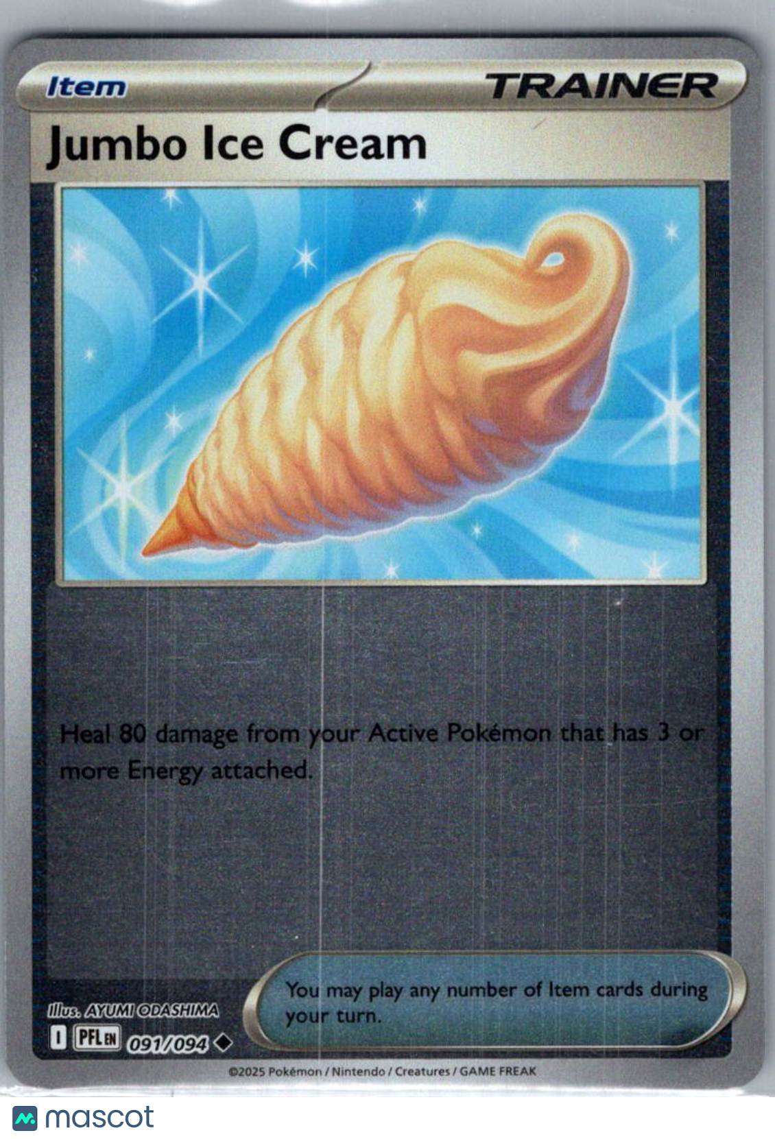 2025 Mega Evolution – Phantasmal Flames Jumbo Ice Cream Uncommon #91/94