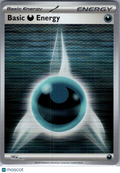 Scarlet & Violet Basic Energies Basic Darkness Energy Reverse Holo #023