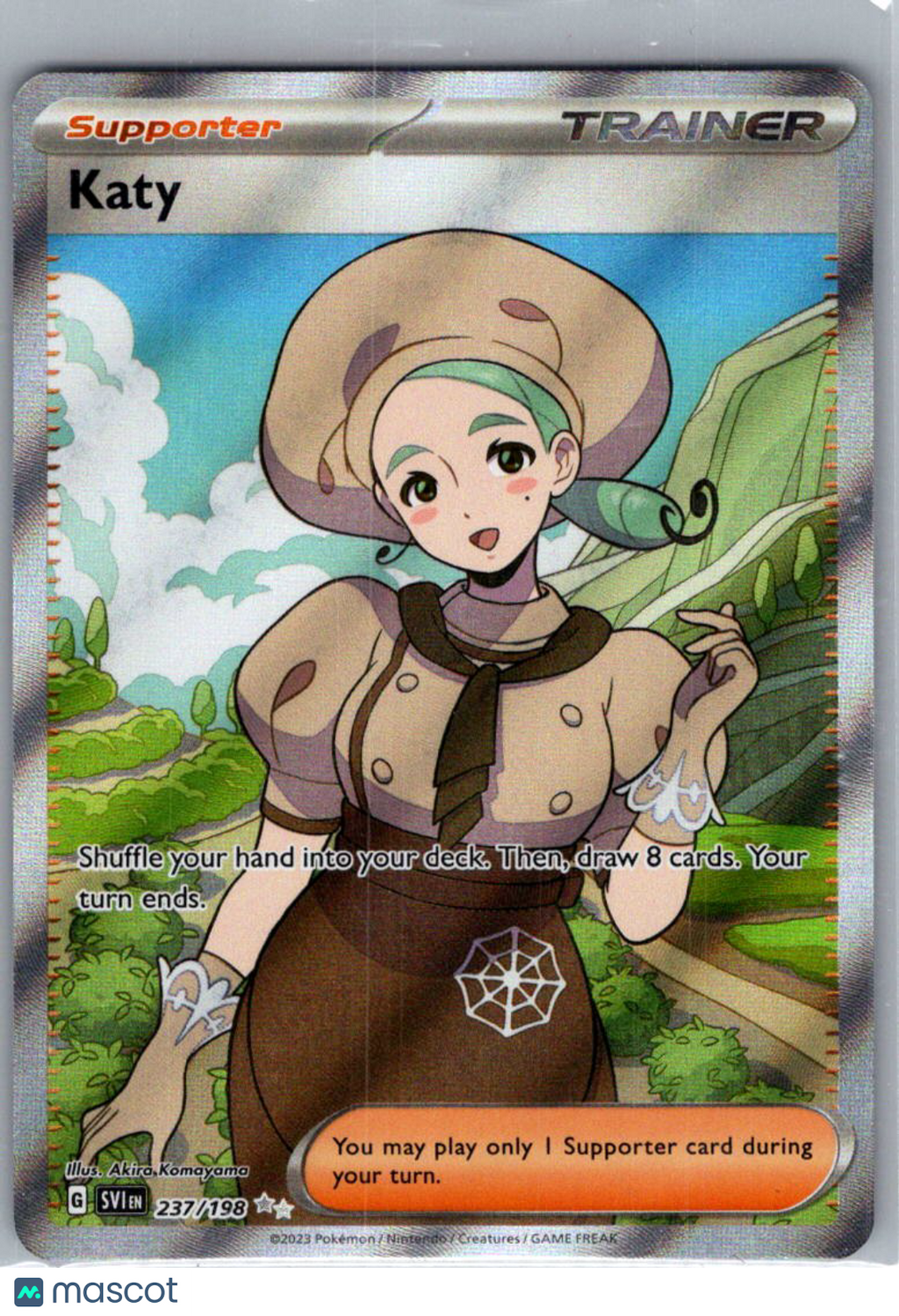 2023 Scarlet & Violet Katy Holo Secret Rare UR FA #237/198