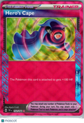 2024 Temporal Forces Hero's Cape Holo Rare ACE #152/162
