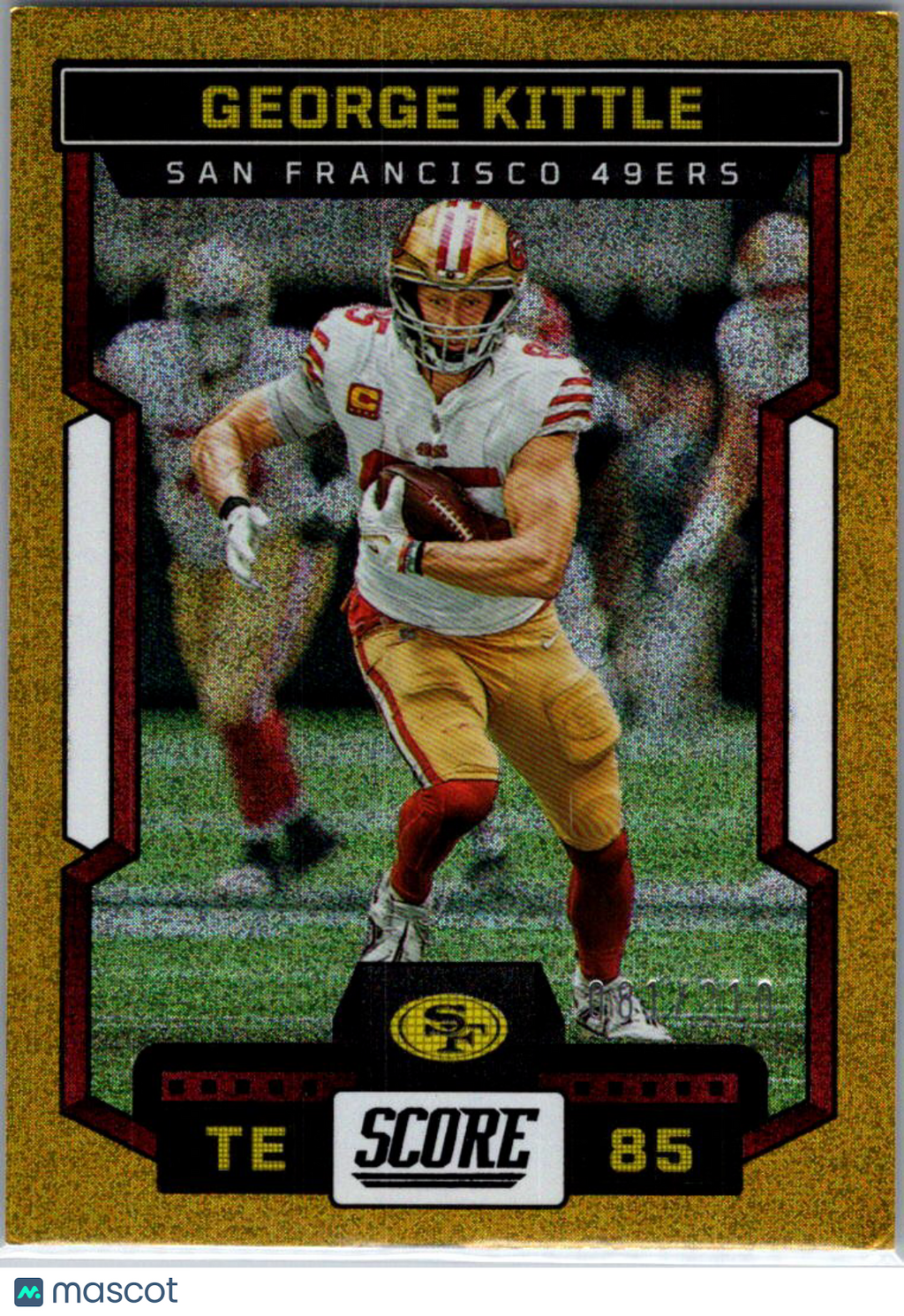 2023 Panini Score George Kittle #171 Gold /210