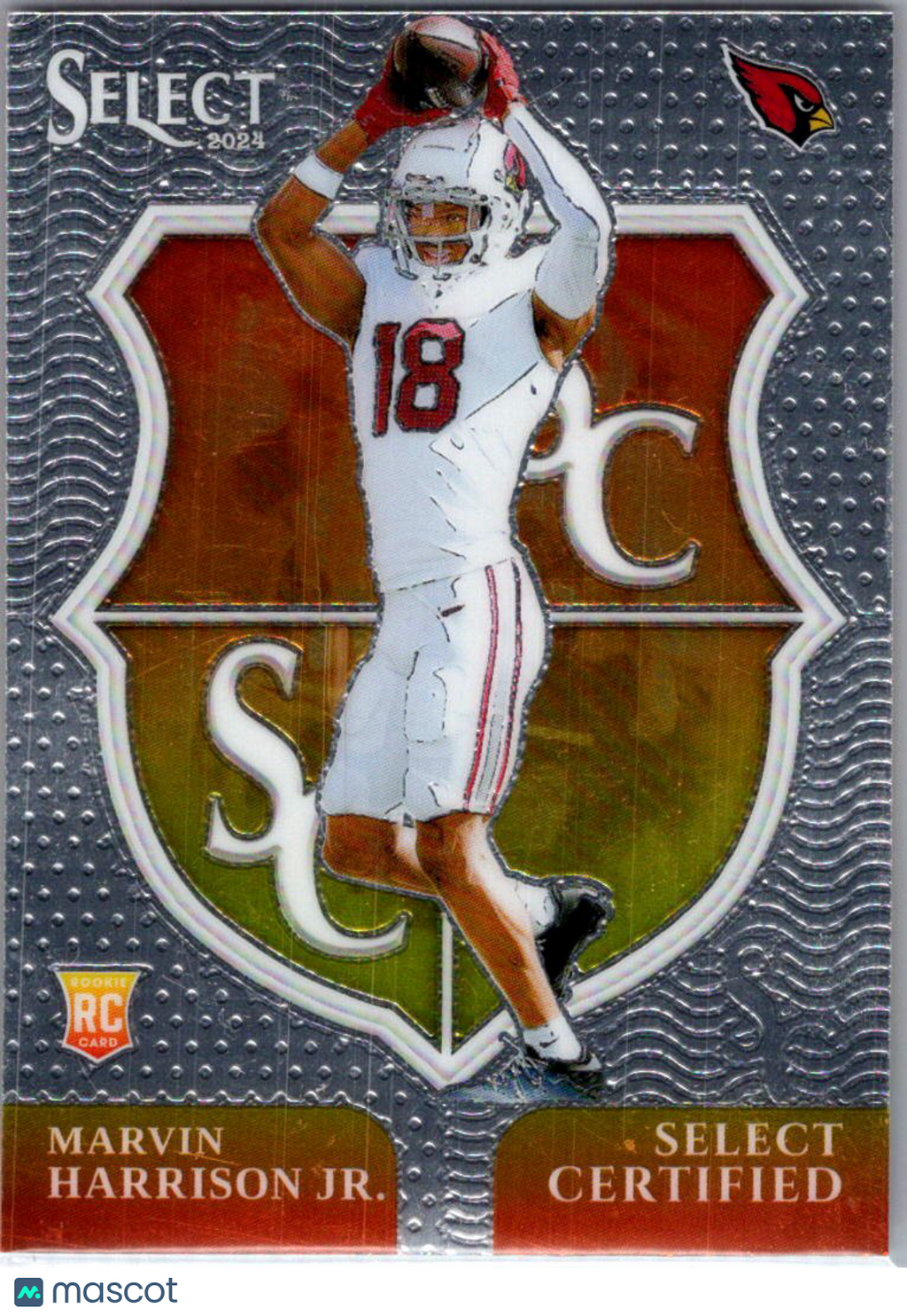 2025 Panini Select Select Certified Marvin Harrison Jr. #5 RC