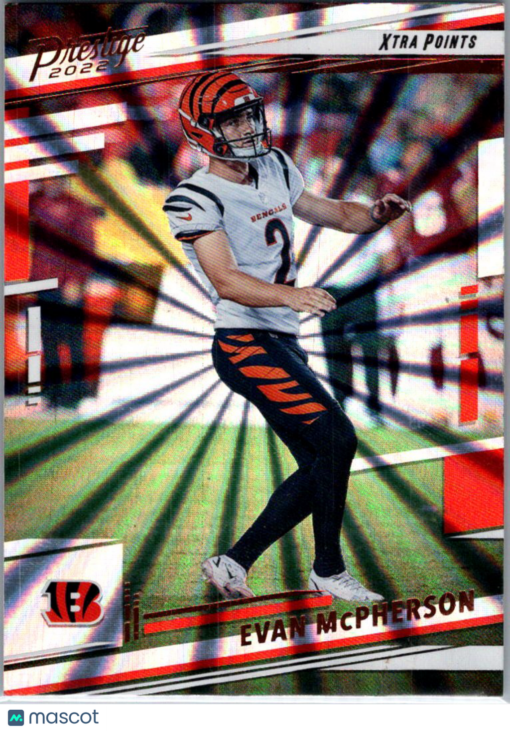 2022 Panini Prestige Evan McPherson #65 Xtra Points