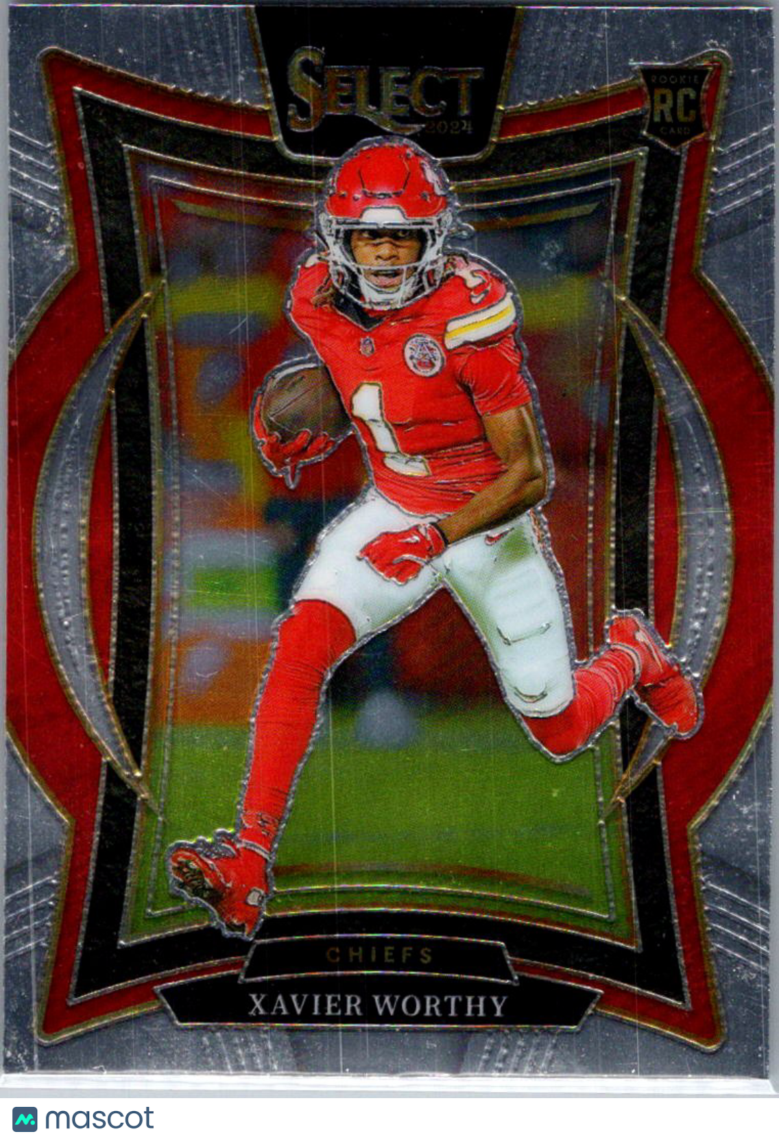 2025 Panini Select Football Xavier Worthy #32 Concourse RC