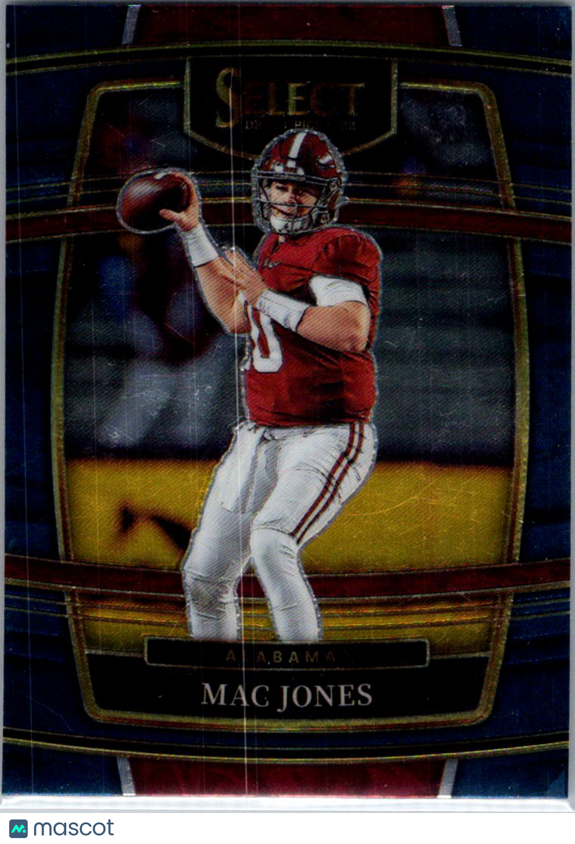 2022 Panini Select Draft Picks Mac Jones #42