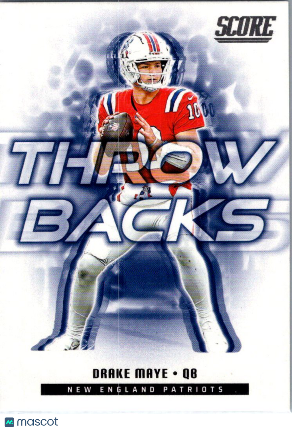 2025 Panini Score Throwbacks Drake Maye #3