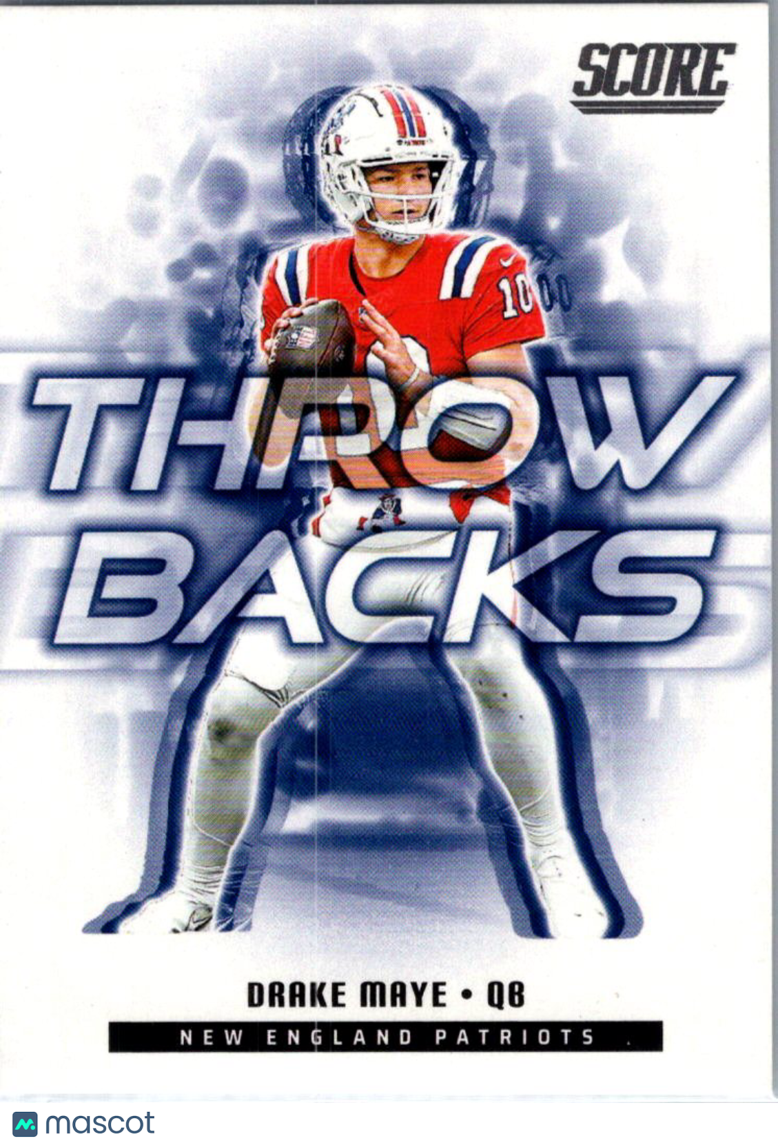 2025 Panini Score Throwbacks Drake Maye #3