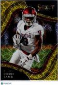 2022 Panini Select Draft Picks CeeDee Lamb #165 Laser
