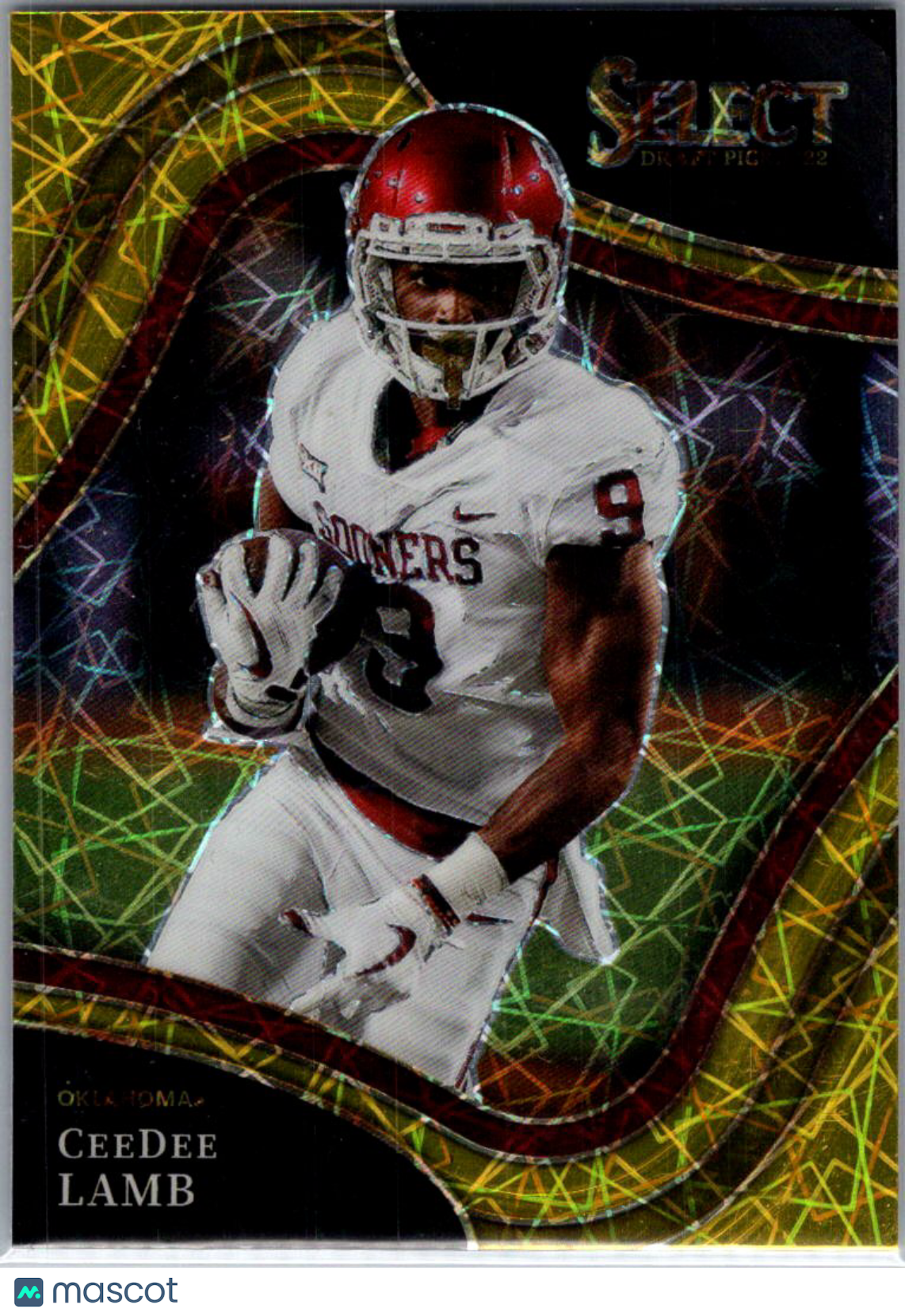 2022 Panini Select Draft Picks CeeDee Lamb #165 Laser