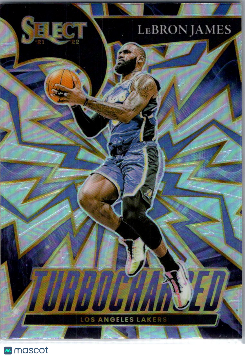2022 Panini Select Turbocharged LeBron James #5 Prizm