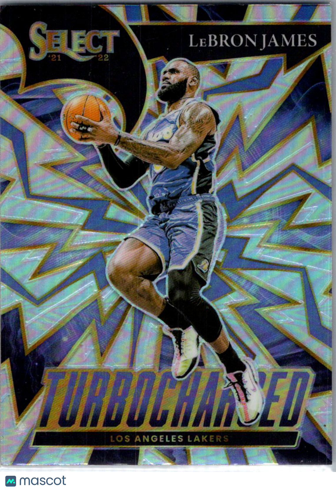 2022 Panini Select Turbocharged LeBron James #5 Prizm