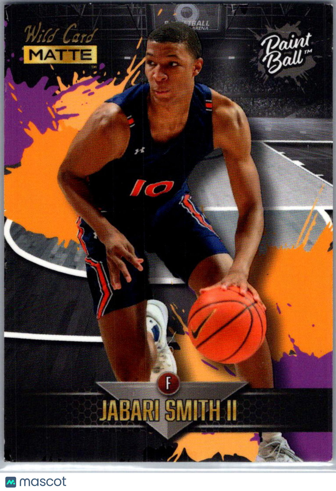 2022 Wild Card Matte Paint Ball Jabari Smith II #PB-8