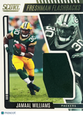 2022 Panini Score Freshman Flashbacks Jamaal Williams #FF10 Memorabilia