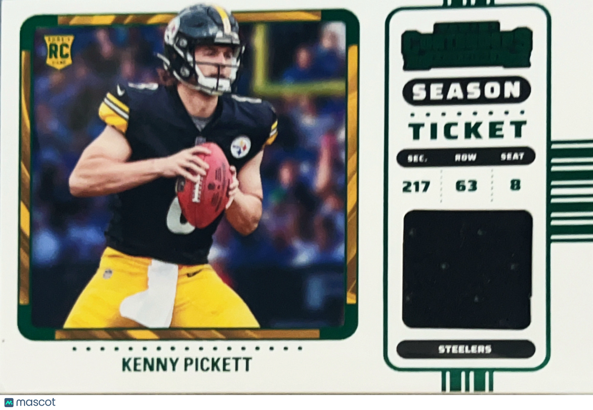 2023 Panini Contenders Football Kenny Pickett #RSV-KPI RC Memorabilia