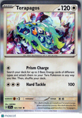 2024 Surging Sparks Terapagos Holo Rare #161/191