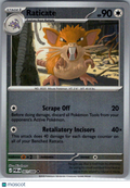 2026 Mega Evolution – Perfect Order Raticate Reverse Holo Uncommon #61/88