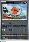 2026 Mega Evolution – Perfect Order Fletchling Reverse Holo #66/88