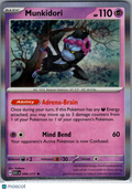 2026 Mega Evolution – Ascended Heroes Munkidori Holo Rare #99/217