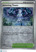 2024 Twilight Masquerade Jamming Tower Reverse Holo Uncommon #153/167