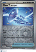 2025 Prismatic Evolutions Glass Trumpet Reverse Holo Uncommon #110/131