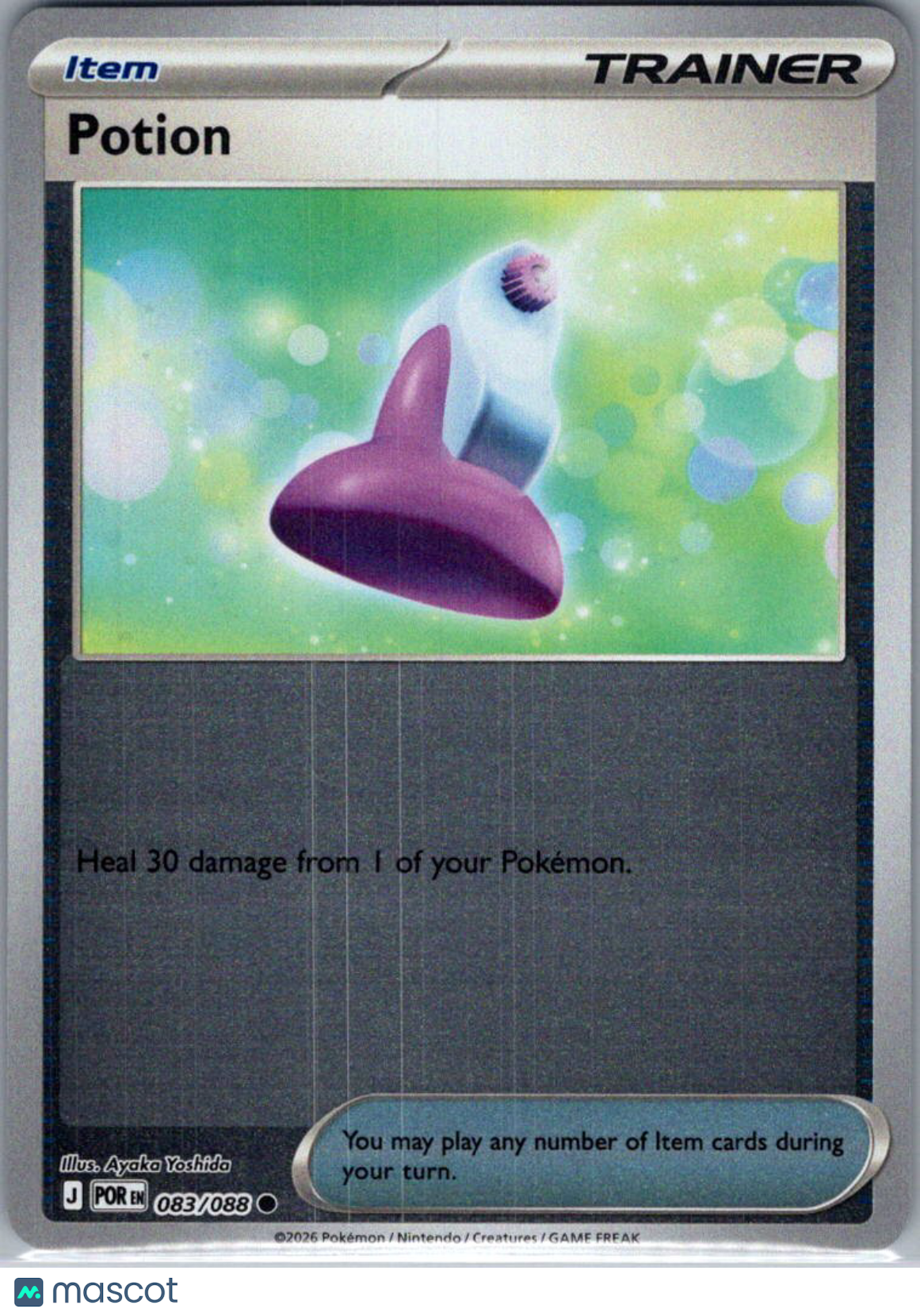 2026 Mega Evolution – Perfect Order Potion Reverse Holo #83/88
