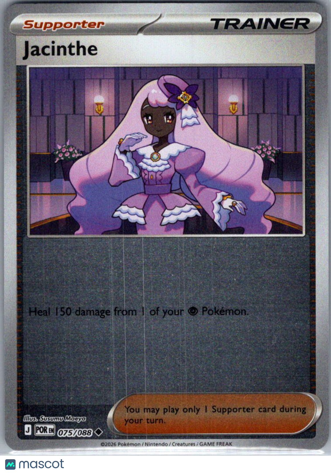 2026 Mega Evolution – Perfect Order Jacinthe Reverse Holo Uncommon #75/88