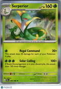 2026 Mega Evolution – Perfect Order Serperior Holo Rare #6/88