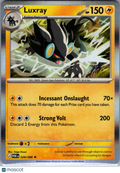 2026 Mega Evolution – Perfect Order Luxray Reverse Holo Rare #28/88