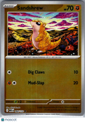 2025 Mega Evolution Sandshrew Holo #68/132