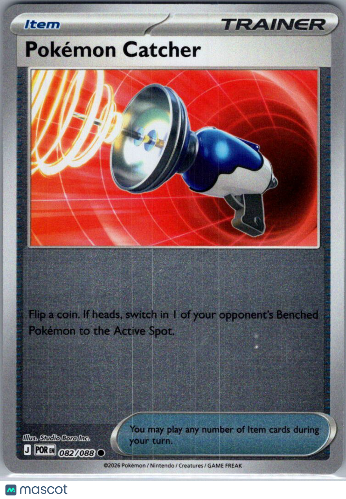 2026 Mega Evolution – Perfect Order Pokemon Catcher #82/88