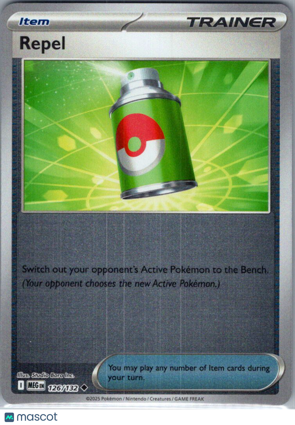 2025 Mega Evolution Repel Uncommon #126/132
