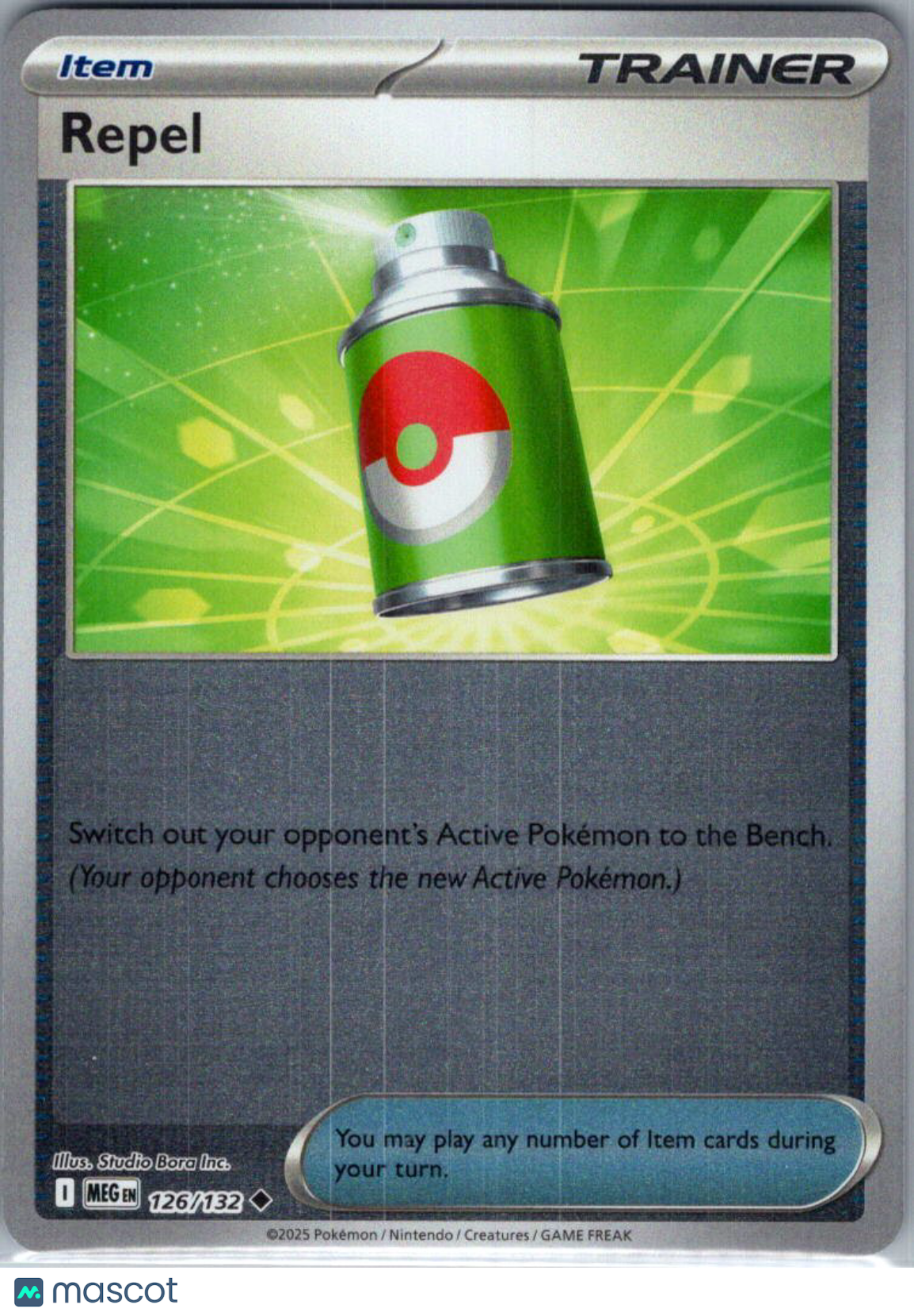 2025 Mega Evolution Repel Uncommon #126/132