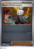 2026 Chaos Rising Roxie's Performance Reverse Holo Uncommon #81/86