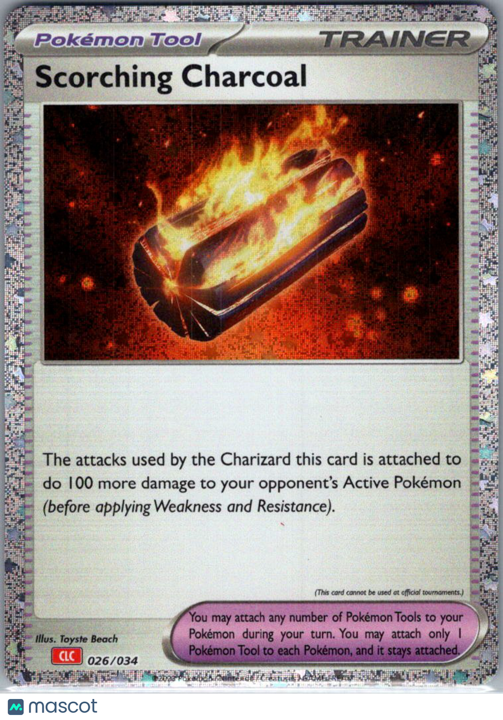 Classic Collection Scorching Charcoal Holo #26/34