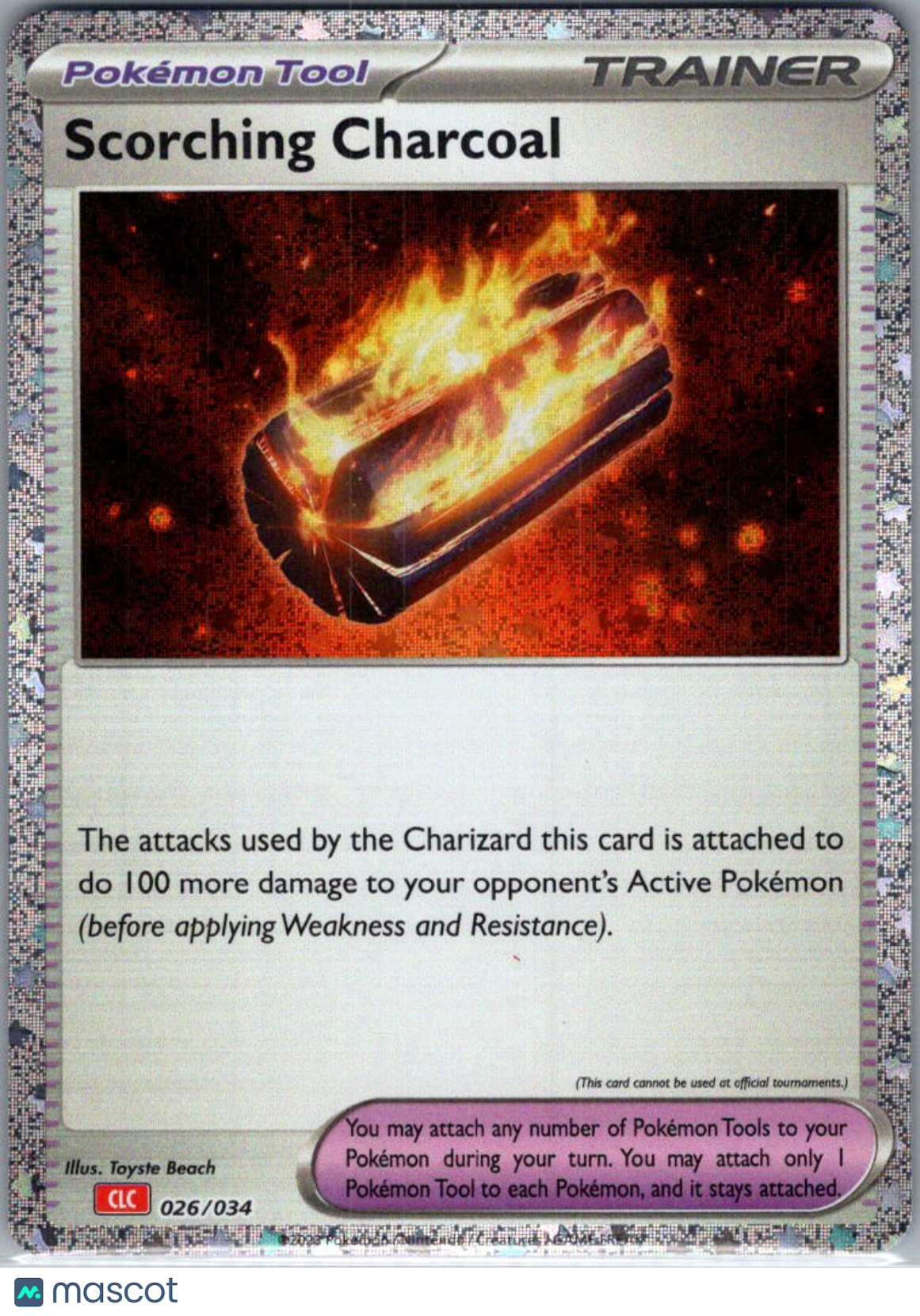 Classic Collection Scorching Charcoal Holo #26/34