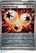 2025 White Flare Ignition Energy Reverse Holo Uncommon #86/86