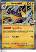 2025 Journey Together Iono's Kilowattrel Holo Rare #55/159