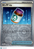2025 Journey Together N'S PP Up Reverse Holo Uncommon #153/159