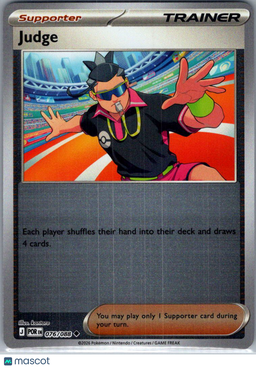 2026 Mega Evolution – Perfect Order Judge Uncommon #76/88