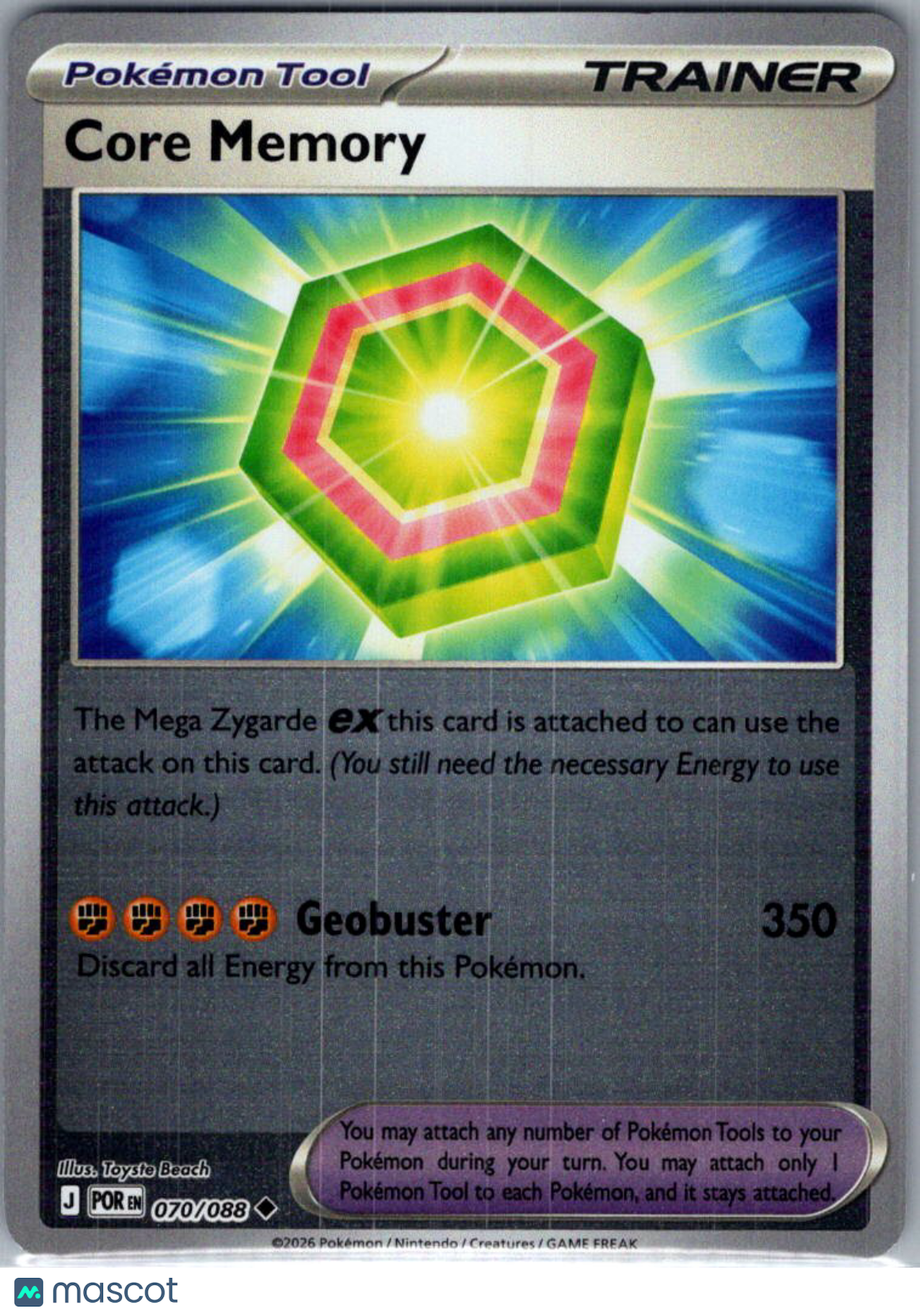 2026 Mega Evolution – Perfect Order Core Memory Uncommon #70/88