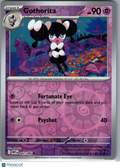 2025 White Flare Gothorita Reverse Holo #42/86