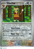 2025 White Flare Watchog Reverse Holo Uncommon #73/86