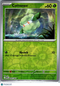 2025 White Flare Cottonee Reverse Holo #4/86